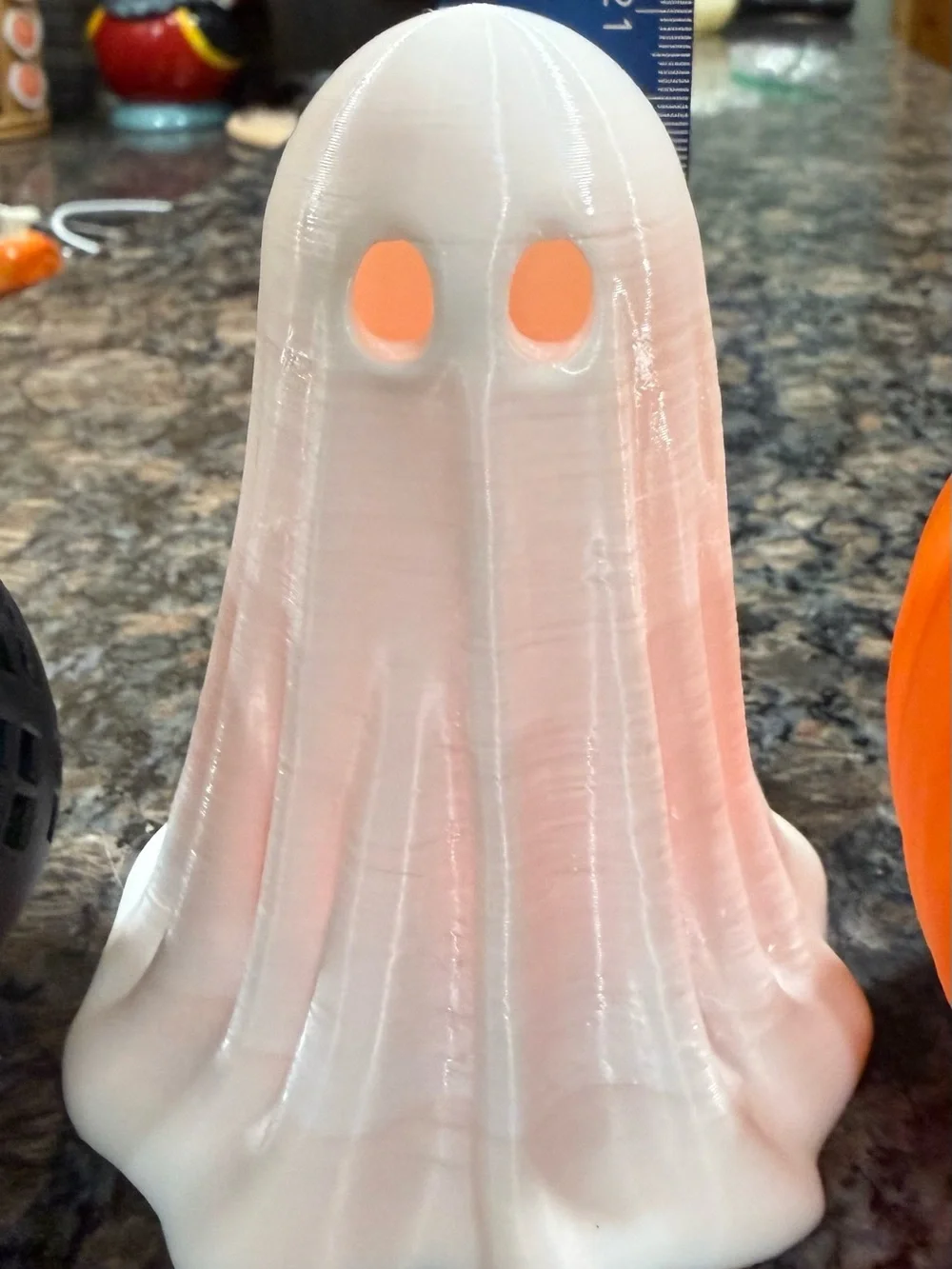 White LED Ghost Party Light - Home Party Supplies